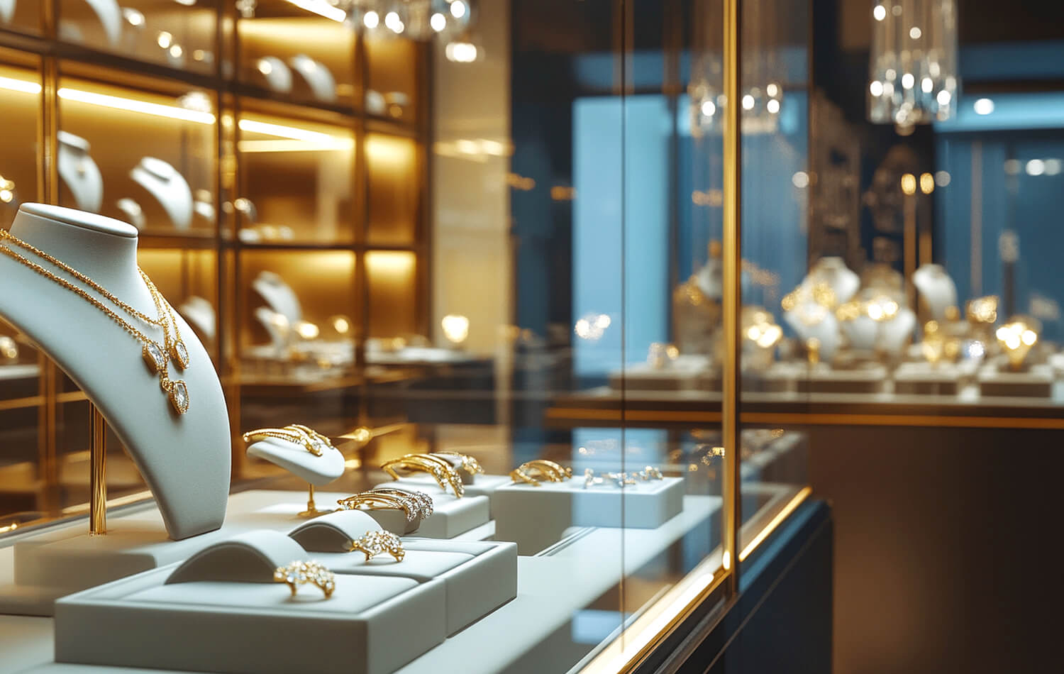 Inside a Luxury Jewelry Boutique